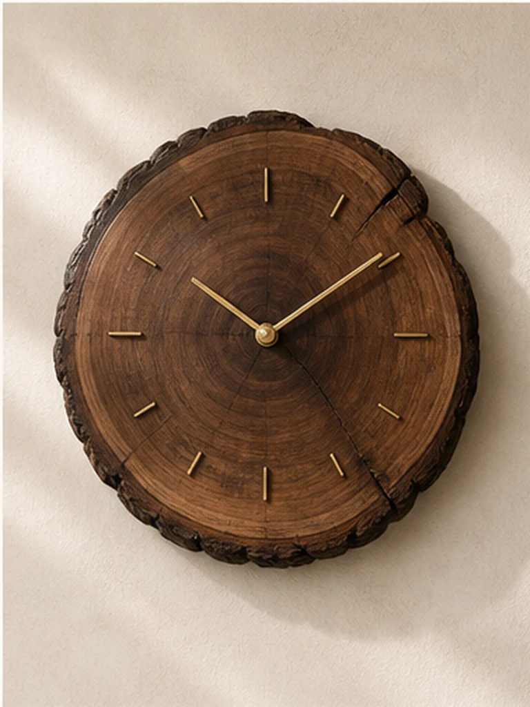 Rings of Time Wall Clock
