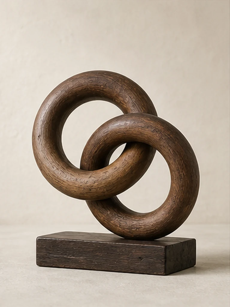 Continuum Interlocking Rings
