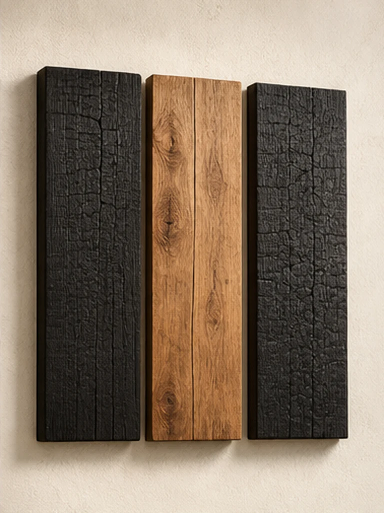 Charred Horizon Triptych